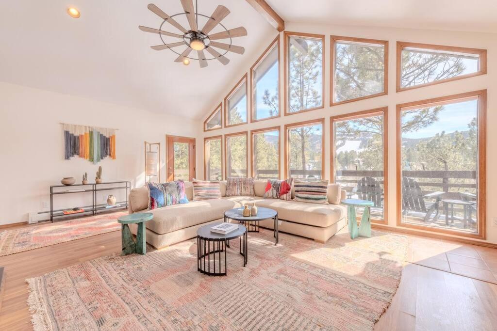 Grand Angel Fire Mountain Luxury Ski Chalet Exterior photo