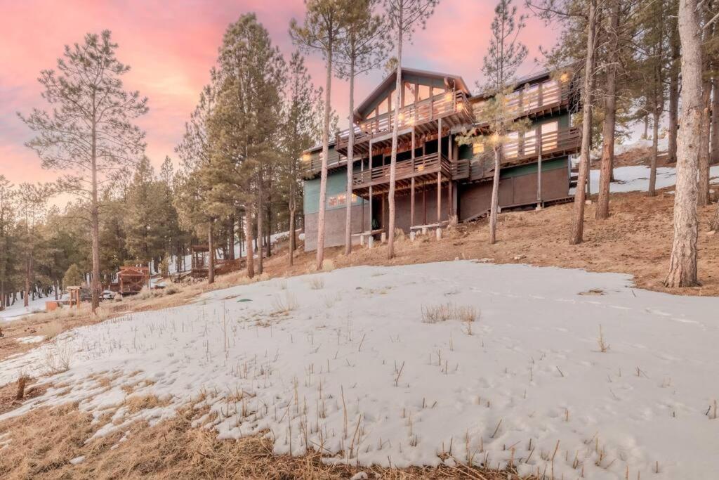 Grand Angel Fire Mountain Luxury Ski Chalet Exterior photo